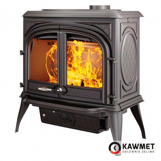 Фото товара Чугунная печь KAWMET Premium S8 (13,9 кВт).
